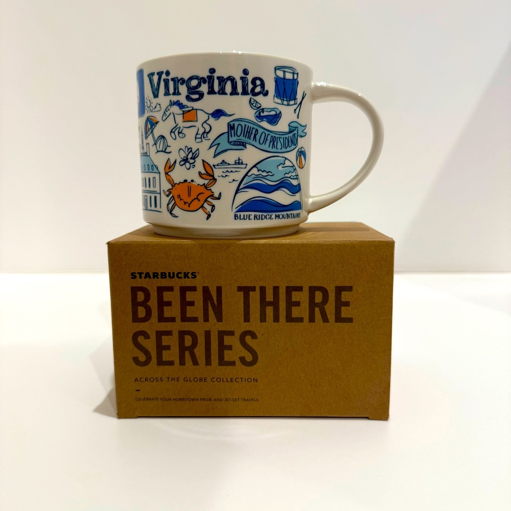 Starbucks Been There Series Virginia 14 OZ new in box